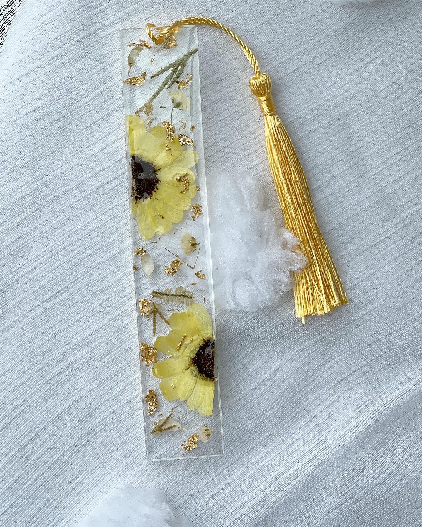 Sunflower Bookmark - Engraved Acrylic Blank - CamiPaige Boutique